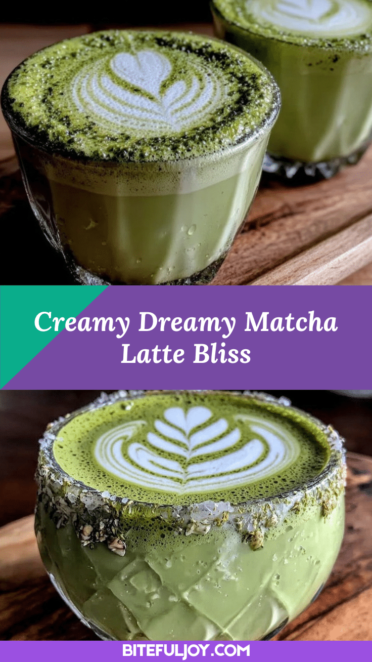 creamy matcha latte recipe