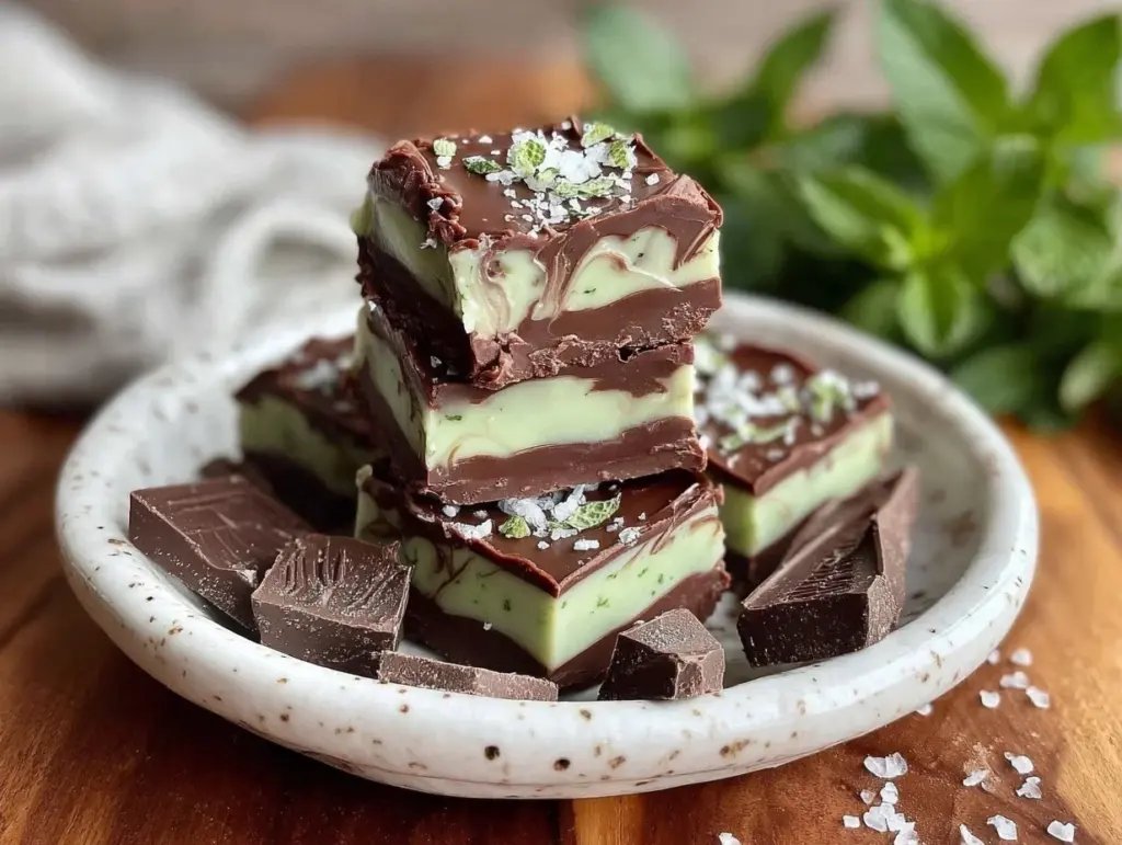 creamy mint chocolate fudge delight - featured image