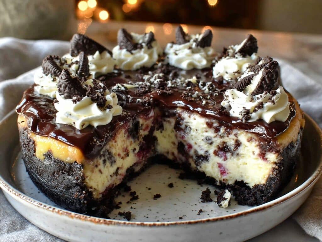 creamy Oreo cheesecake - featured image
