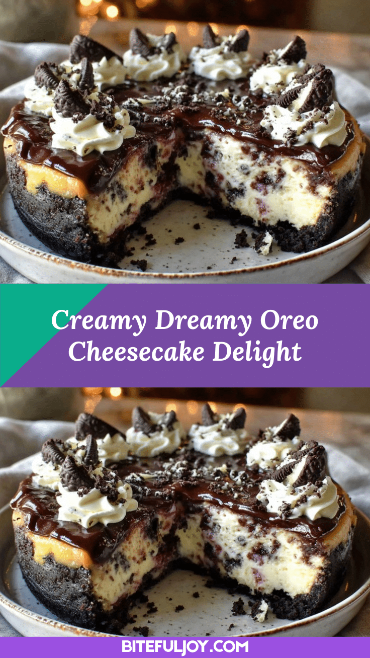 creamy Oreo cheesecake recipe
