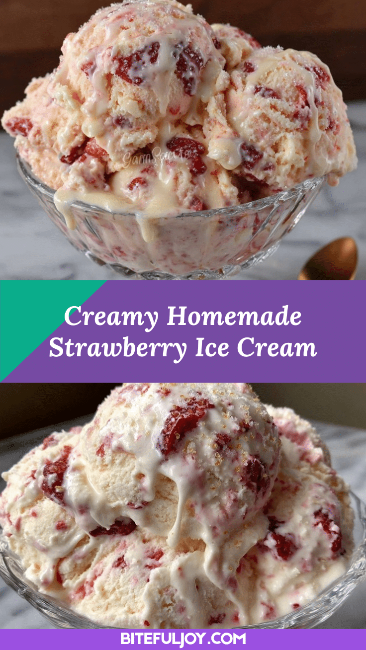 creamy strawberry ice cream recipe recipe