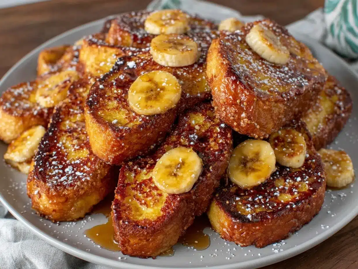 crispy brioche French toast preparation steps