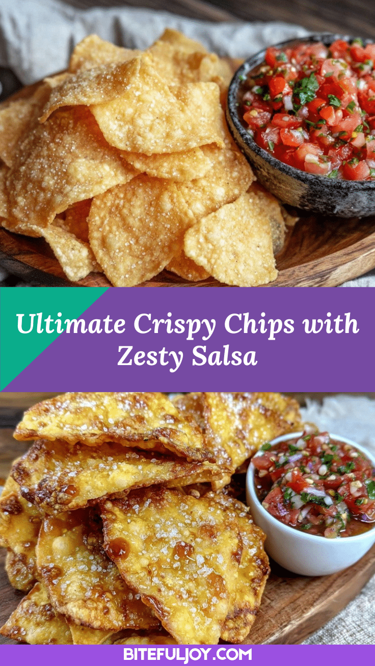 crispy chips and zesty salsa recipe recipe