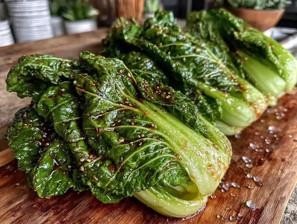 crispy garlic bok choy stir fry preparation steps