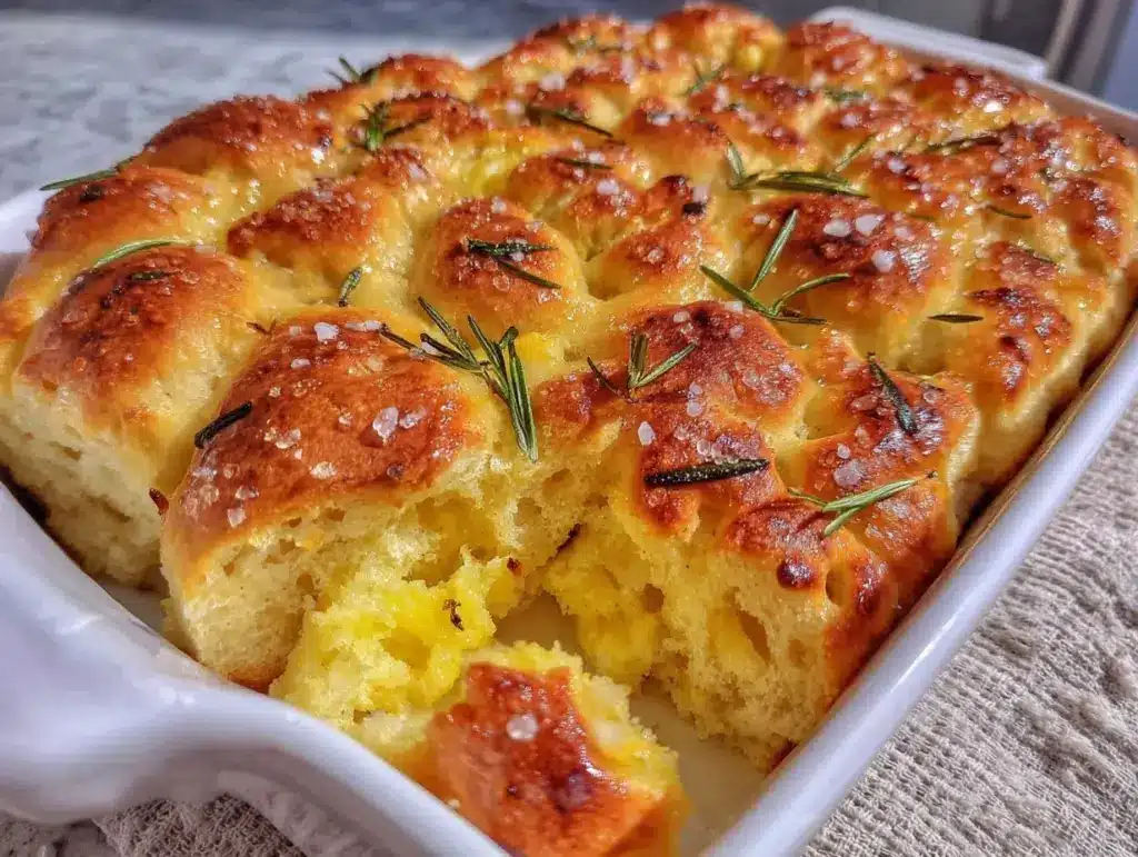 crispy homemade focaccia - featured image