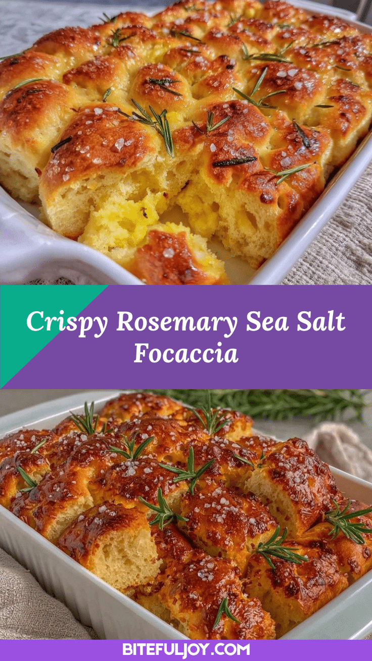 crispy homemade focaccia recipe