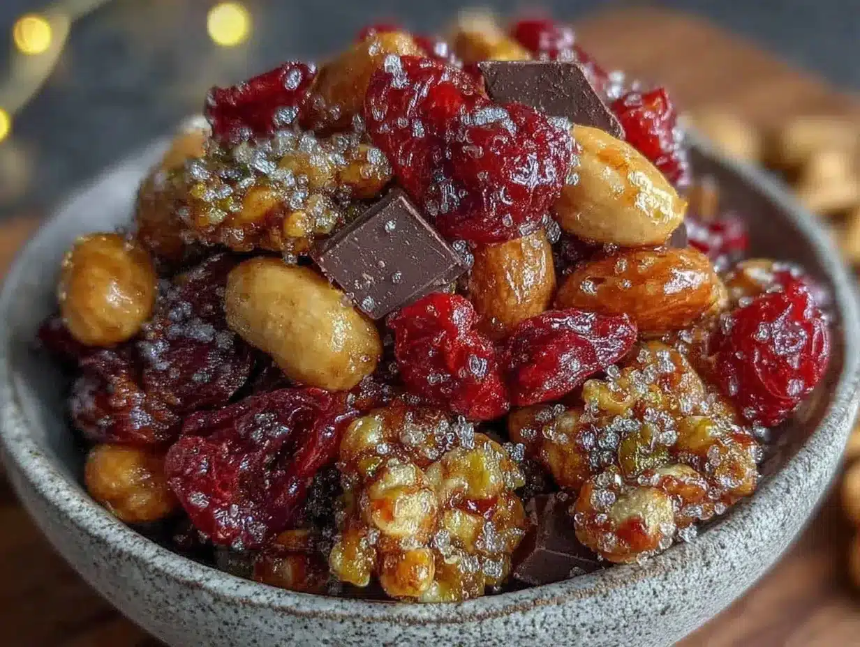 Crunchy Irish Trail Mix preparation steps