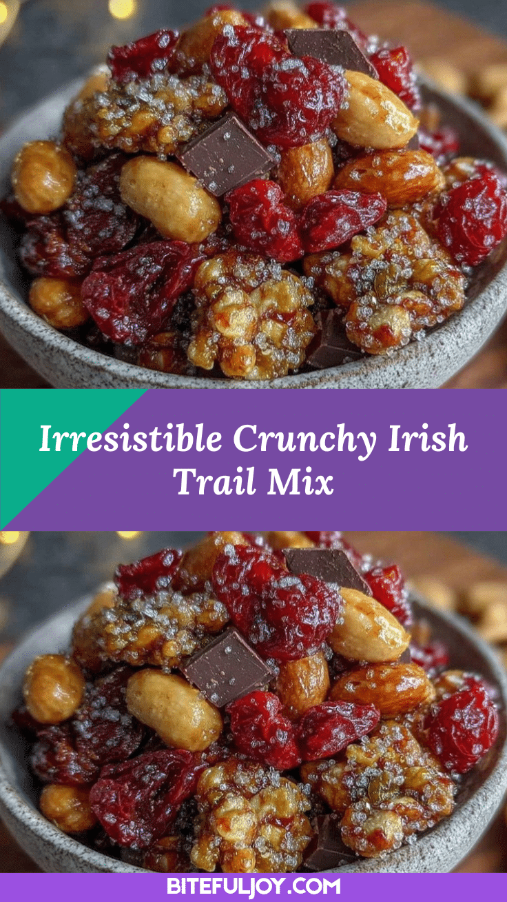 Crunchy Irish Trail Mix recipe