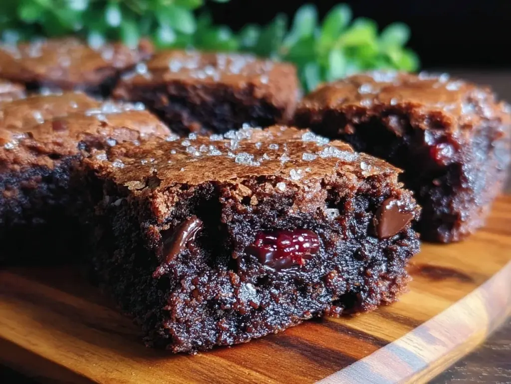 delicious fudgy brownies - featured image