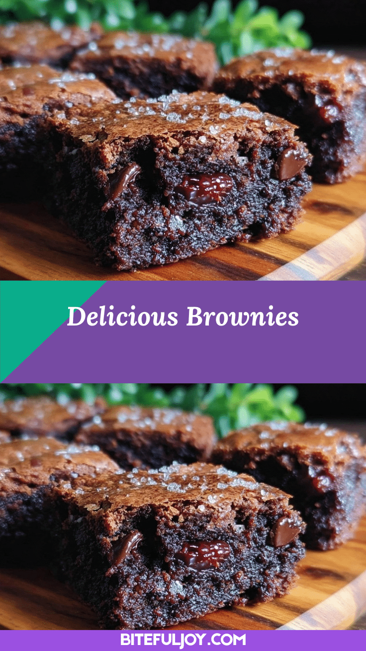 delicious fudgy brownies recipe