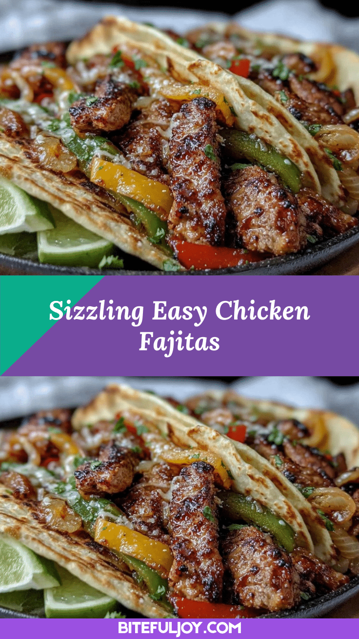 easy sizzling chicken and beef fajitas recipe