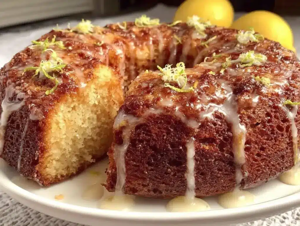 Elderflower Lemon Drizzle Cake - featured image