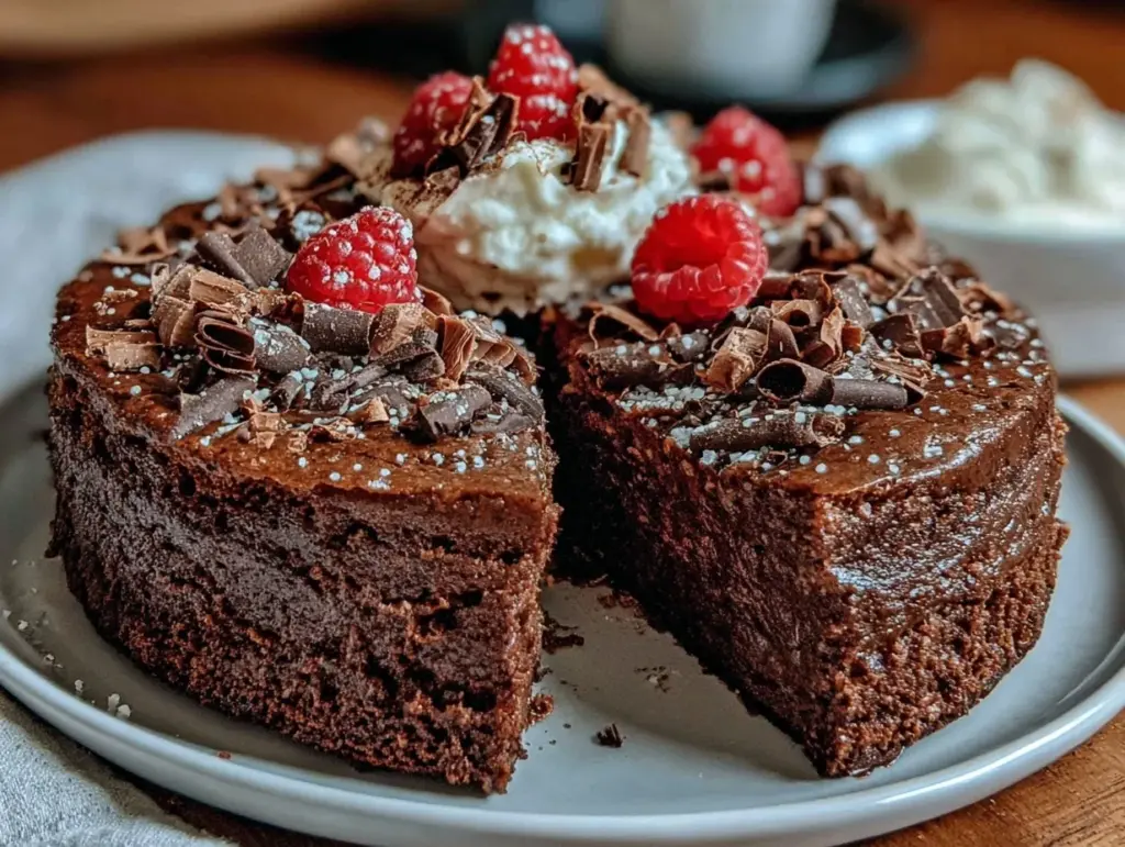flourless chocolate cake - featured image