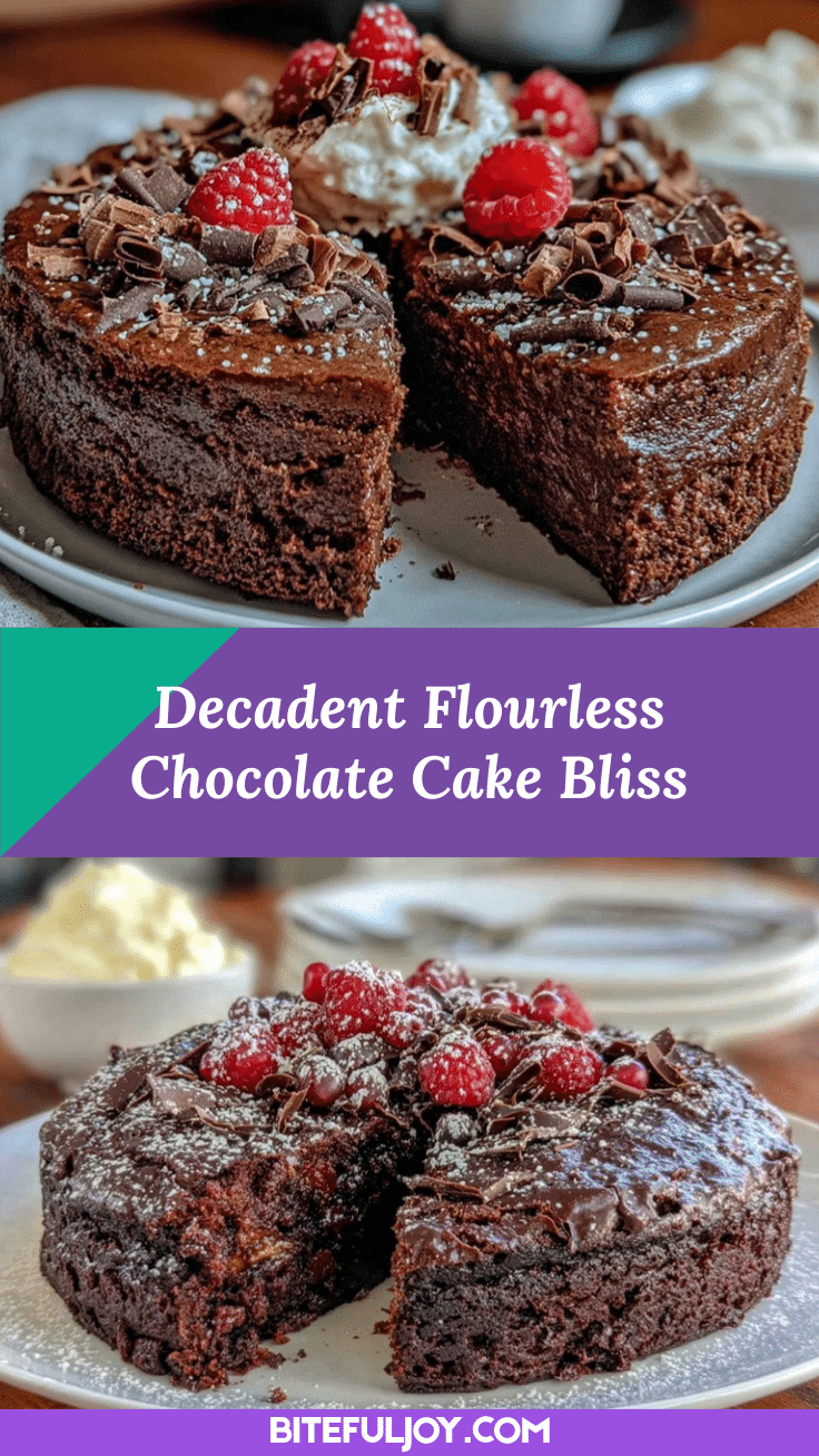 flourless chocolate cake recipe