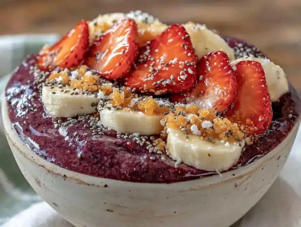 fresh acai bowl - featured image