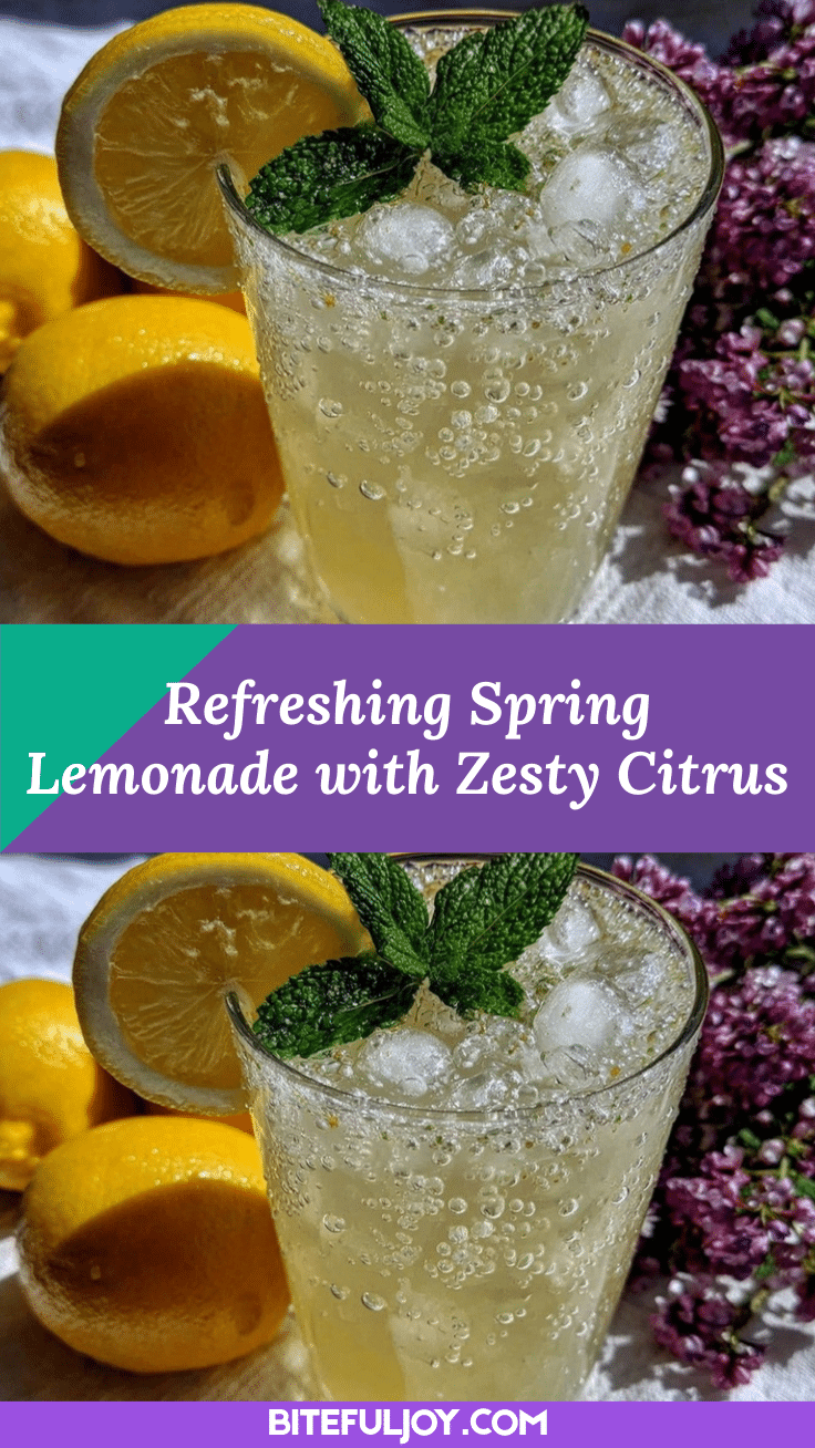 fresh spring lemonade recipe