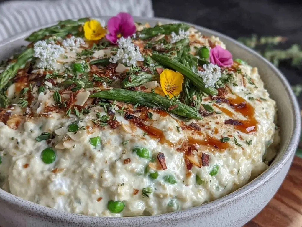 fresh spring oatmeal recipe - featured image