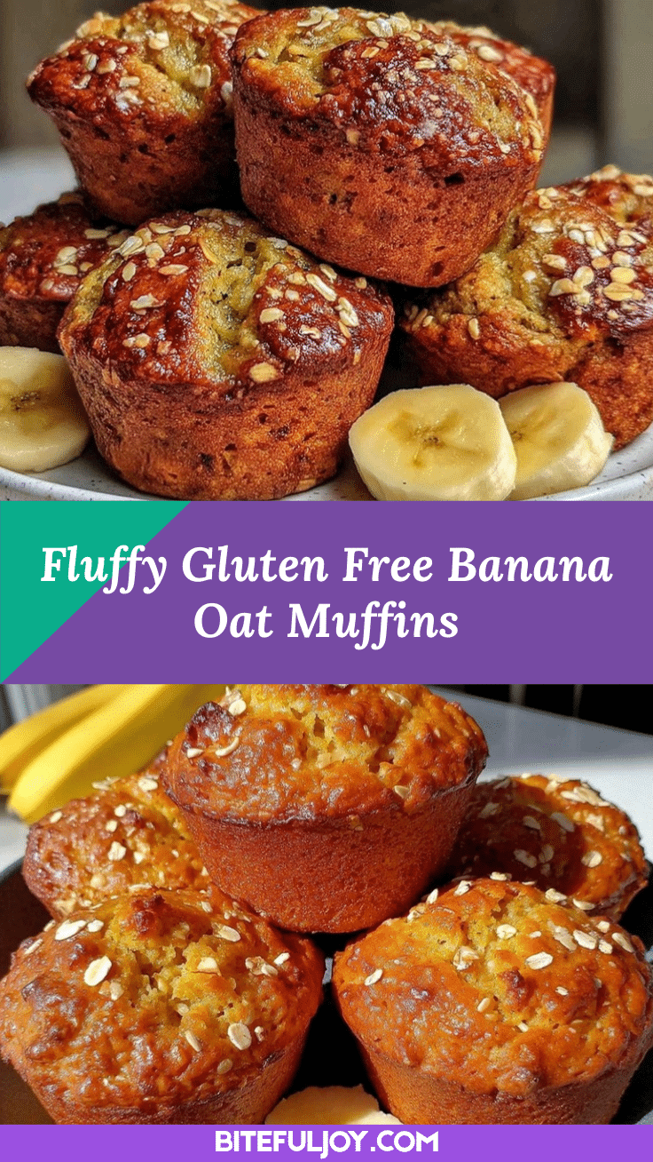 gluten free banana oat muffins recipe