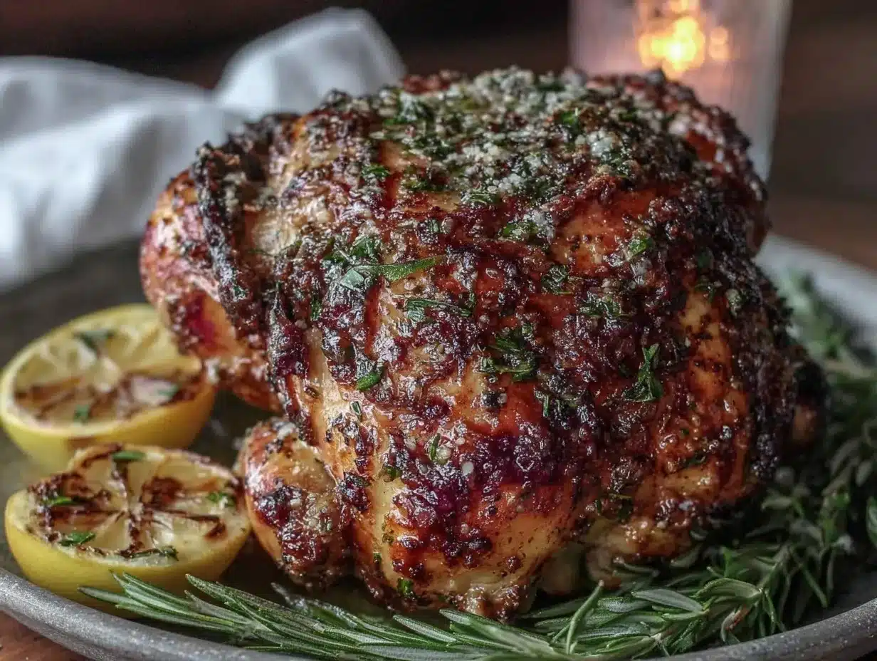 Grilled Beer Can Chicken preparation steps