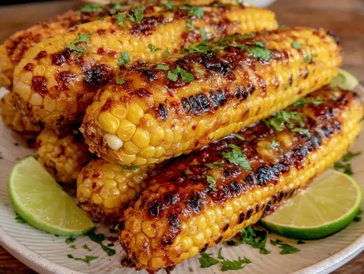 grilled corn on the cob preparation steps