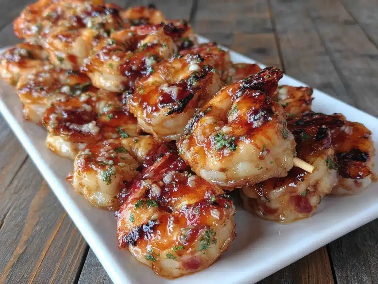 grilled shrimp skewers preparation steps