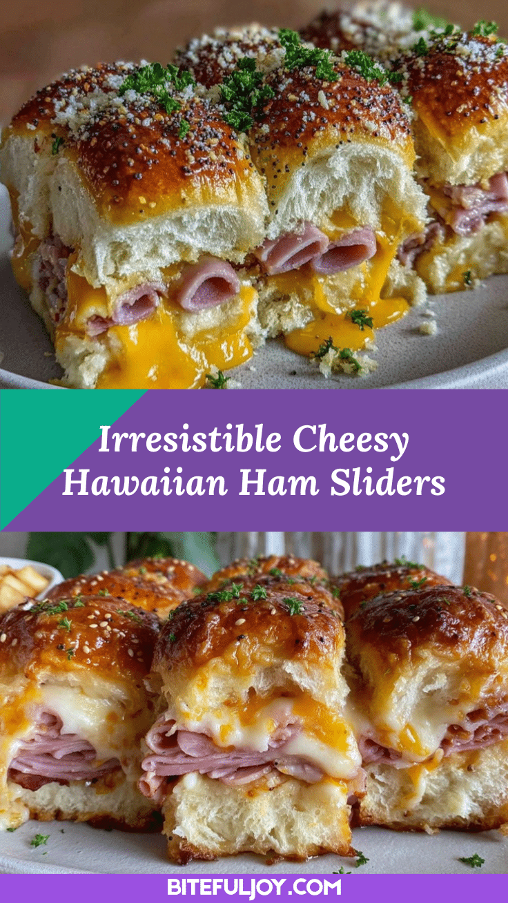Hawaiian ham and cheese sliders recipe