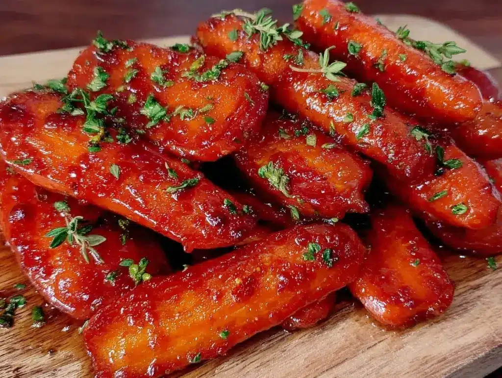 honey glazed carrots - featured image