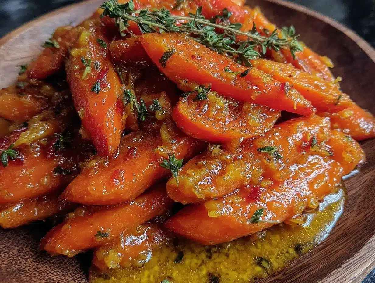 honey glazed carrots preparation steps