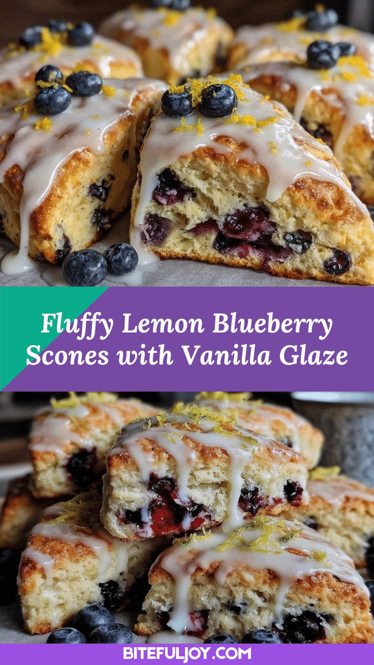 lemon blueberry scones recipe