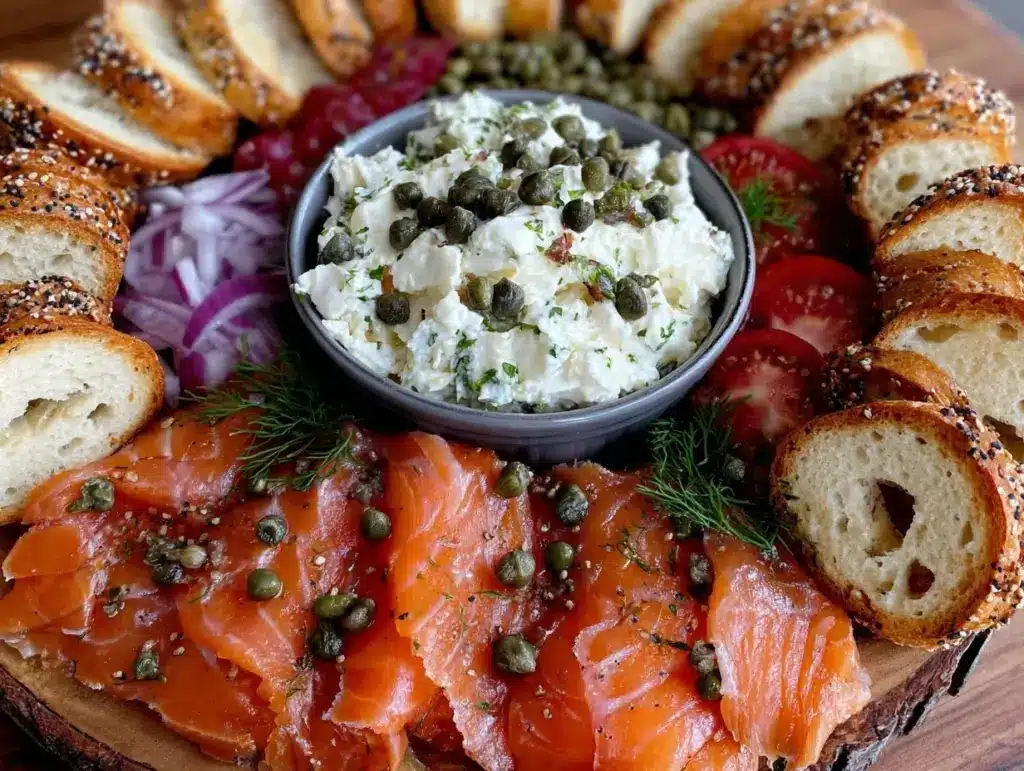 lox bagel board - featured image