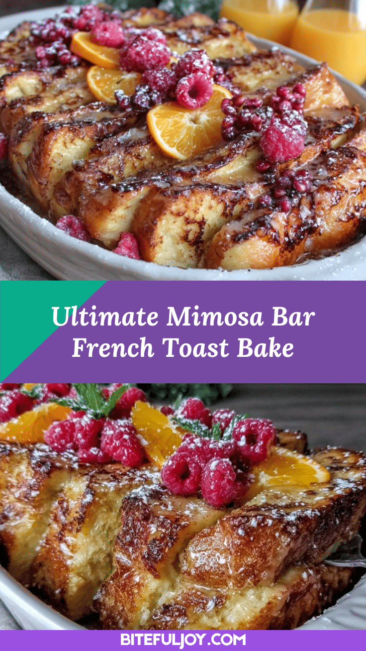 Mimosa Bar French Toast Bake recipe