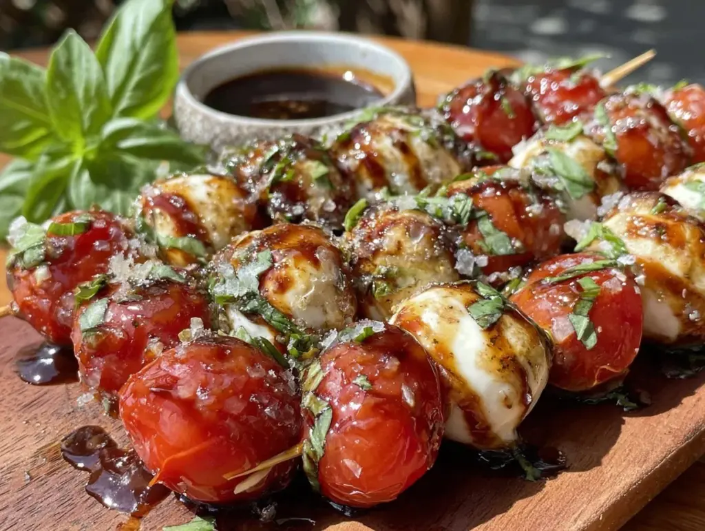 mini Caprese skewers - featured image