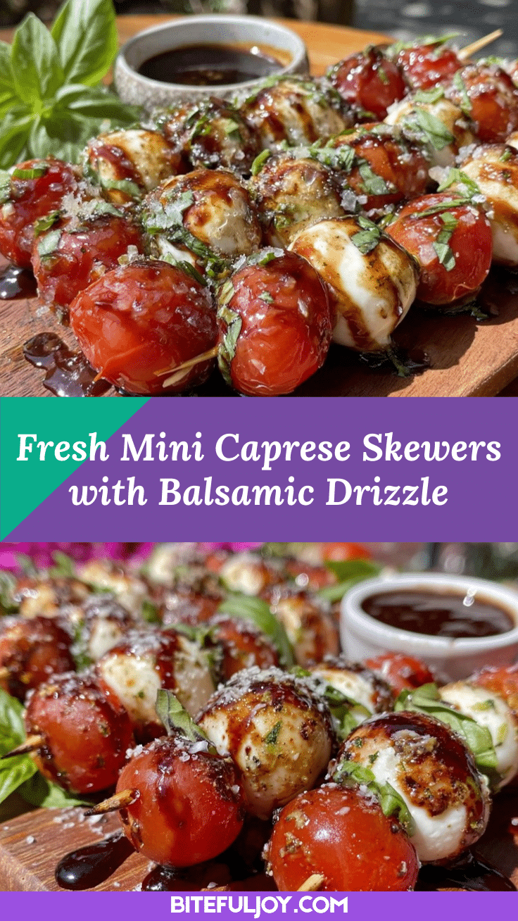 mini Caprese skewers recipe