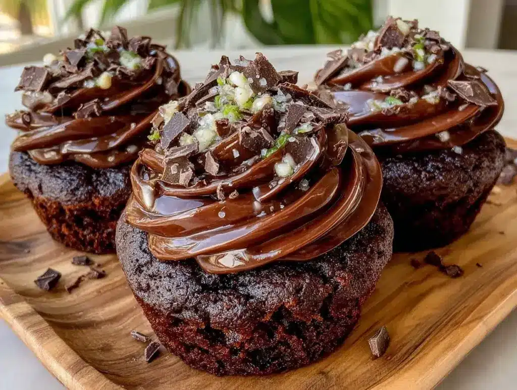 moist decadent chocolate cupcakes - featured image