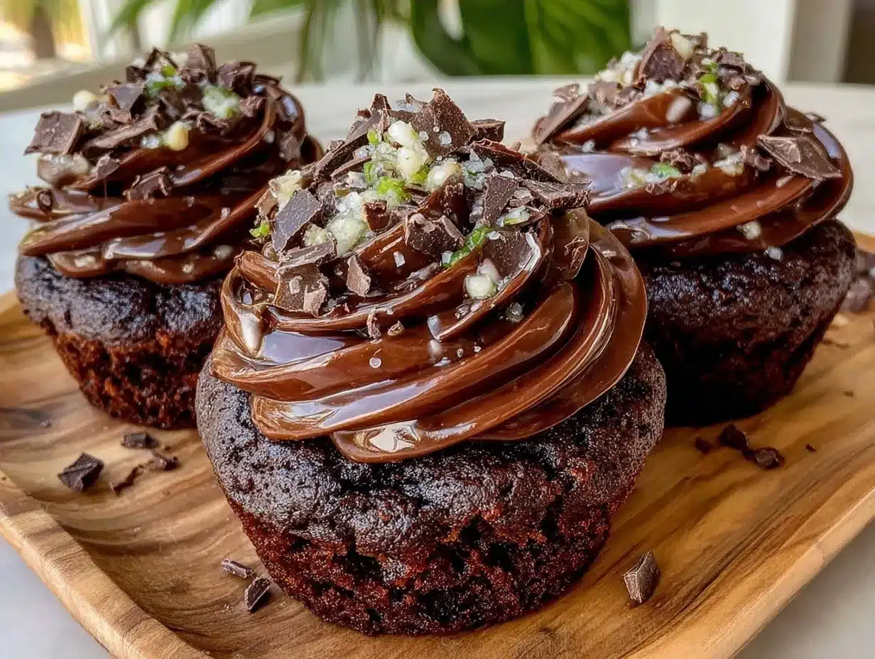 moist decadent chocolate cupcakes preparation steps