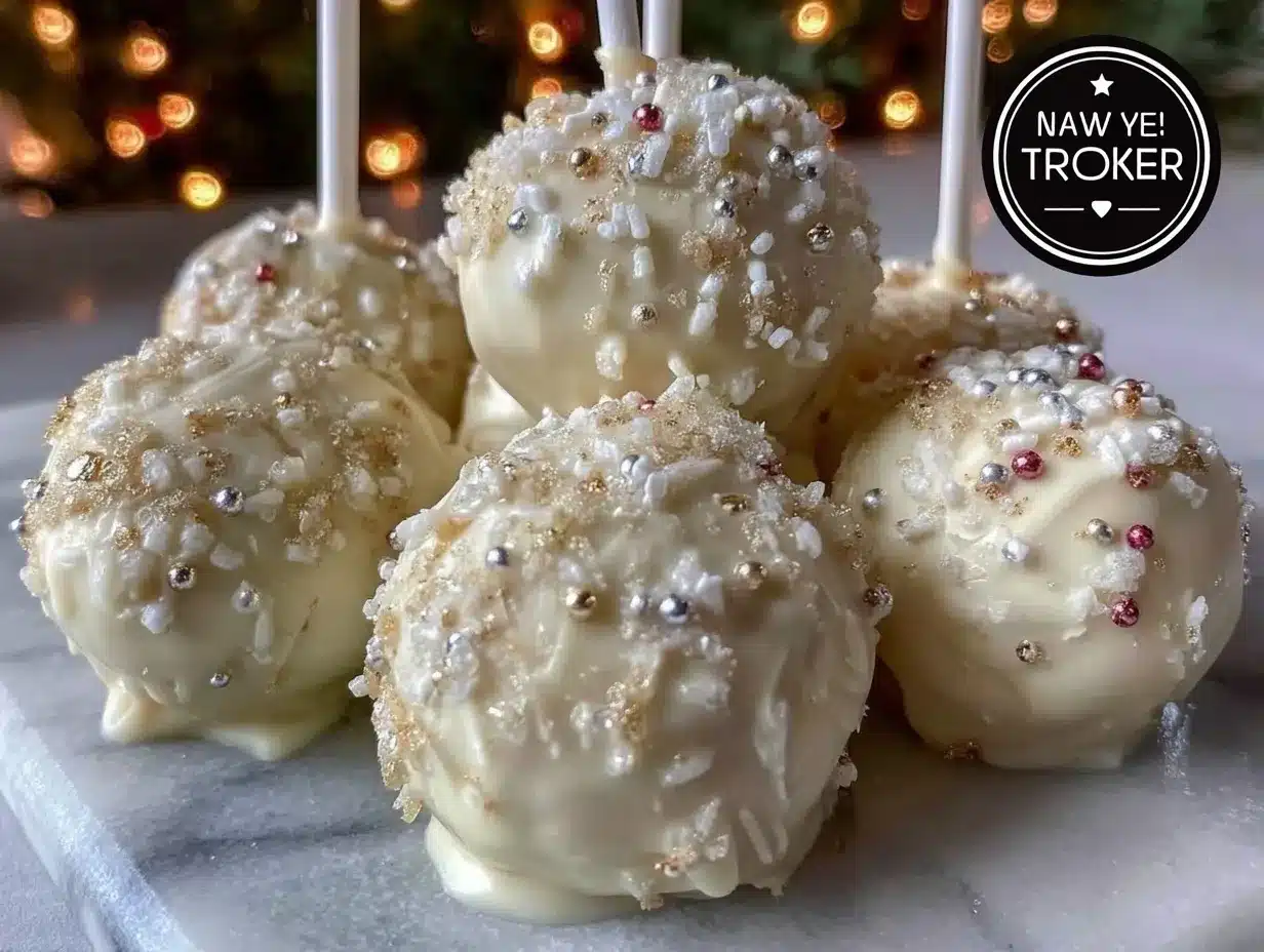 new years eve cake pops preparation steps