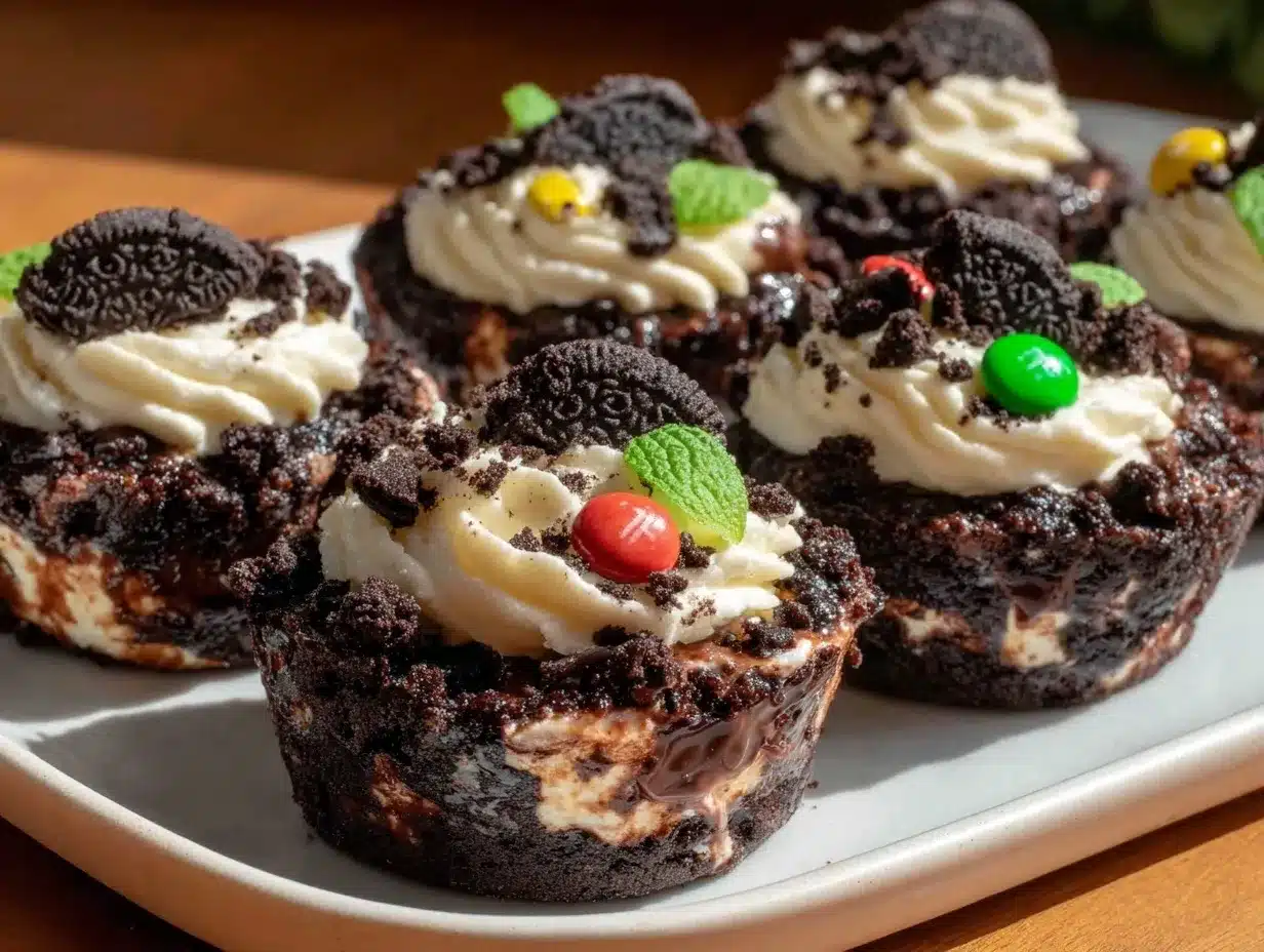 Oreo Dirt Cups preparation steps