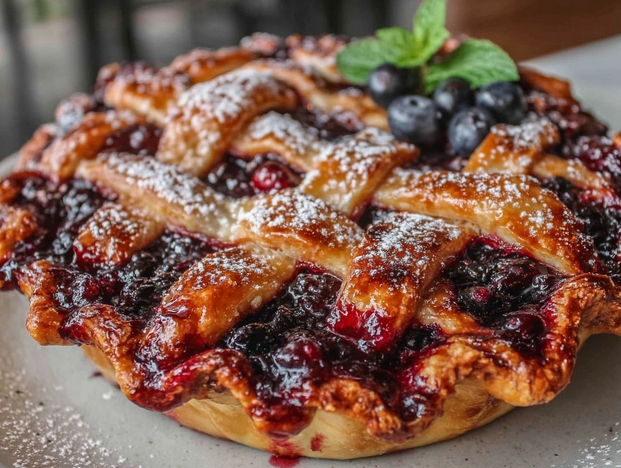 perfect blueberry pie recipe preparation steps