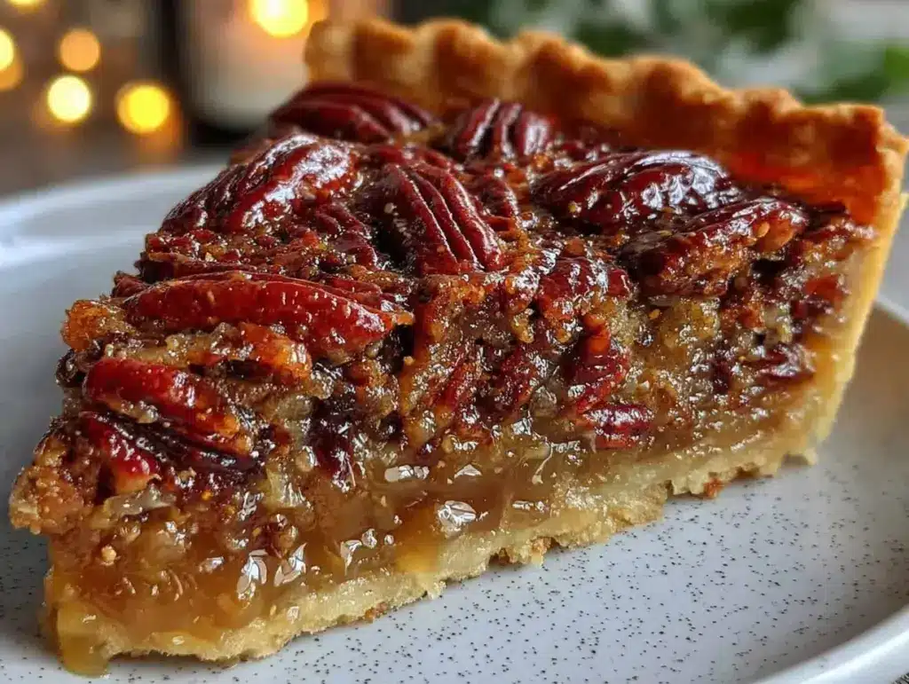 perfect pecan pie recipe - featured image
