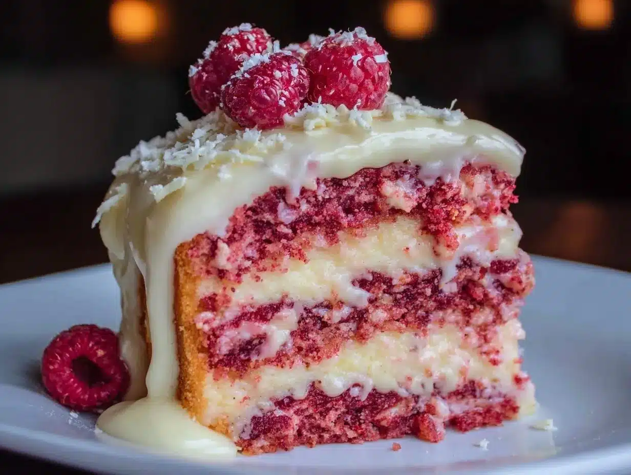 pink velvet cake preparation steps