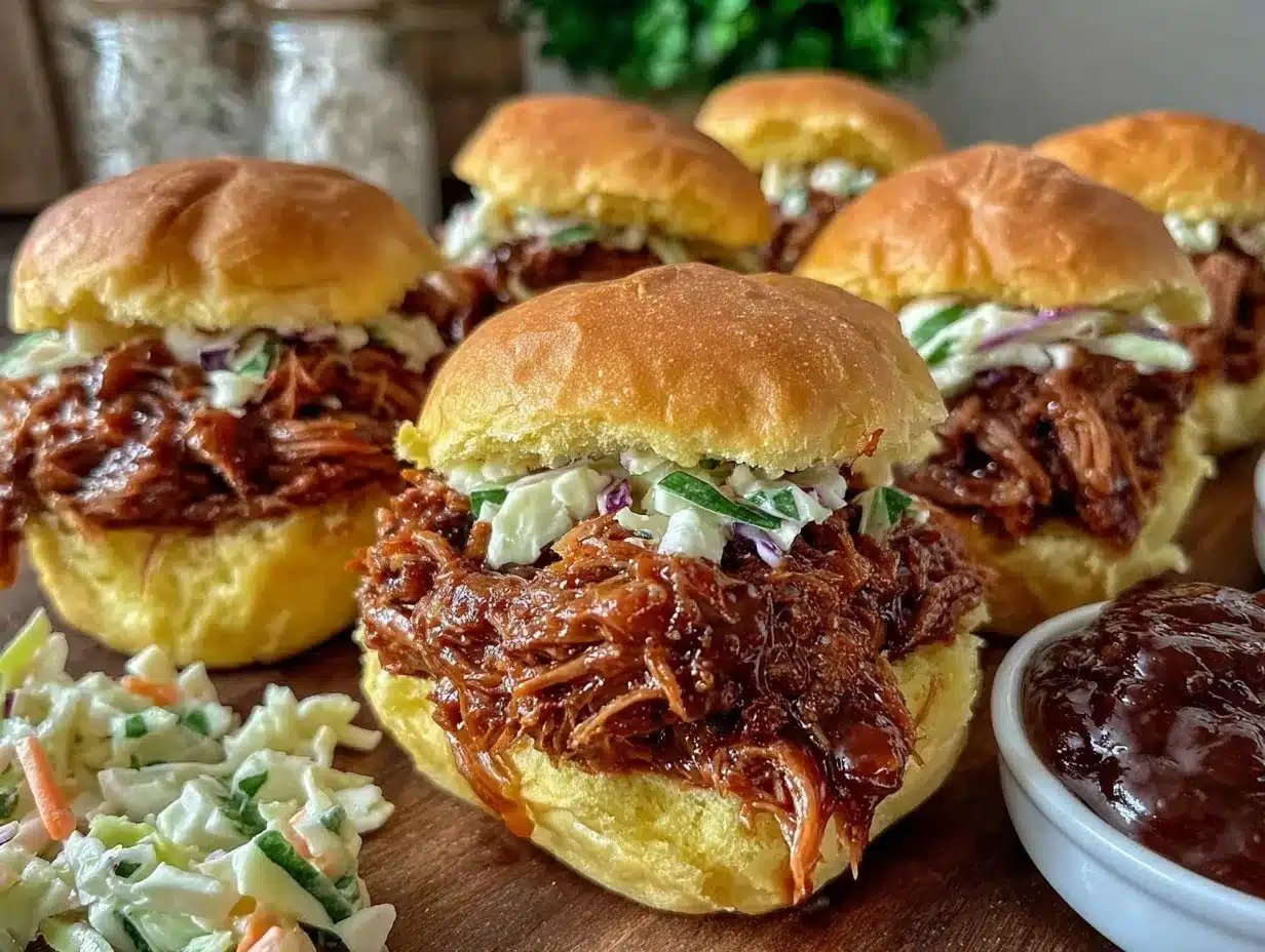 pulled pork sliders preparation steps