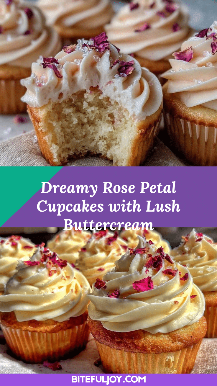 rose petal cupcakes recipe