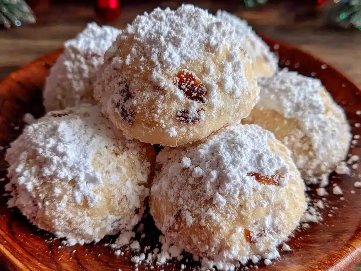 Russian Tea Cakes preparation steps