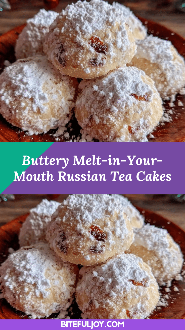 Russian Tea Cakes recipe