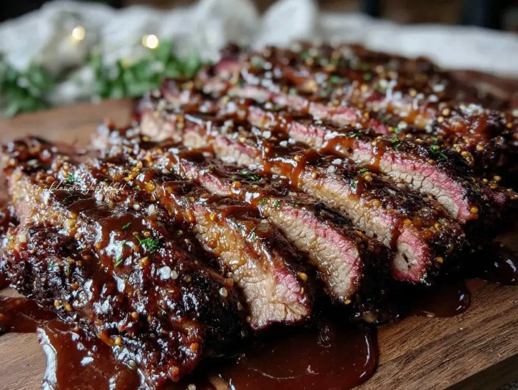 smoked brisket recipe Texas style - featured image