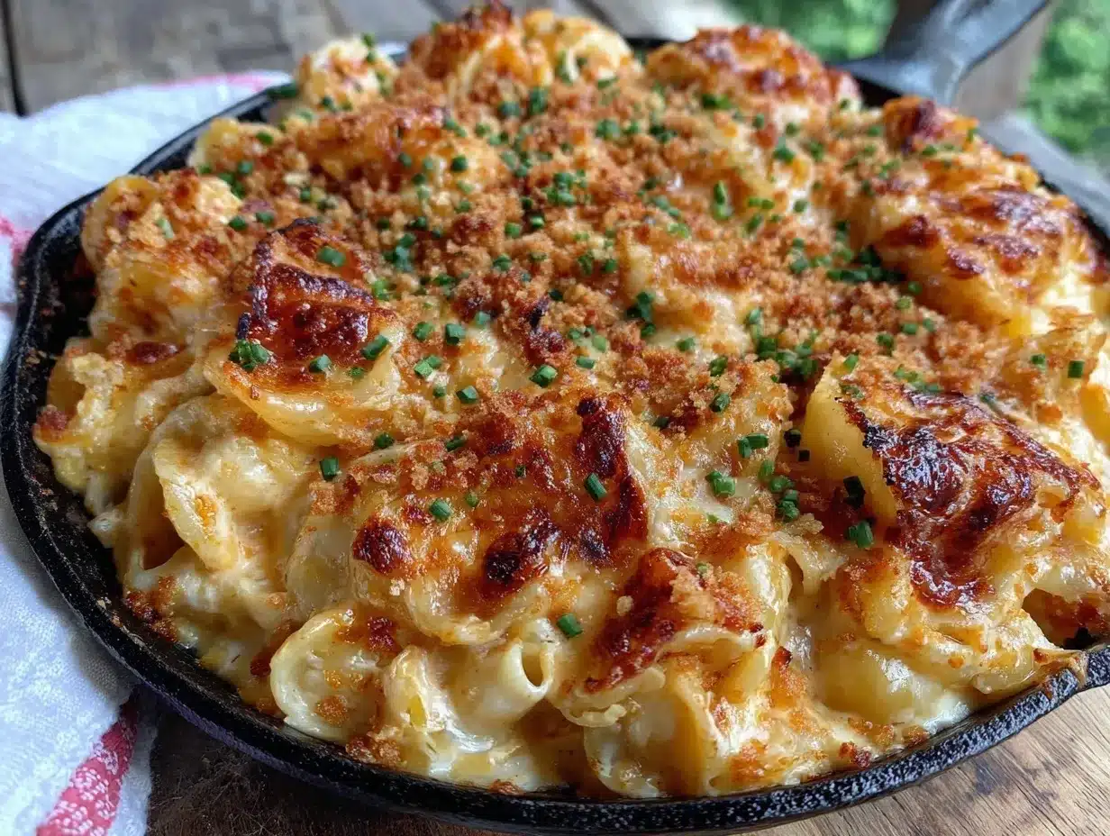 smoked mac and cheese preparation steps
