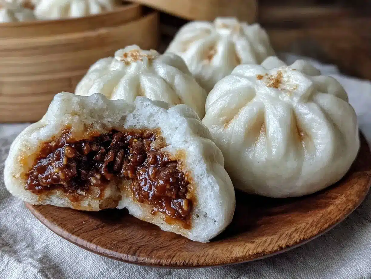 soft red bean paste buns preparation steps