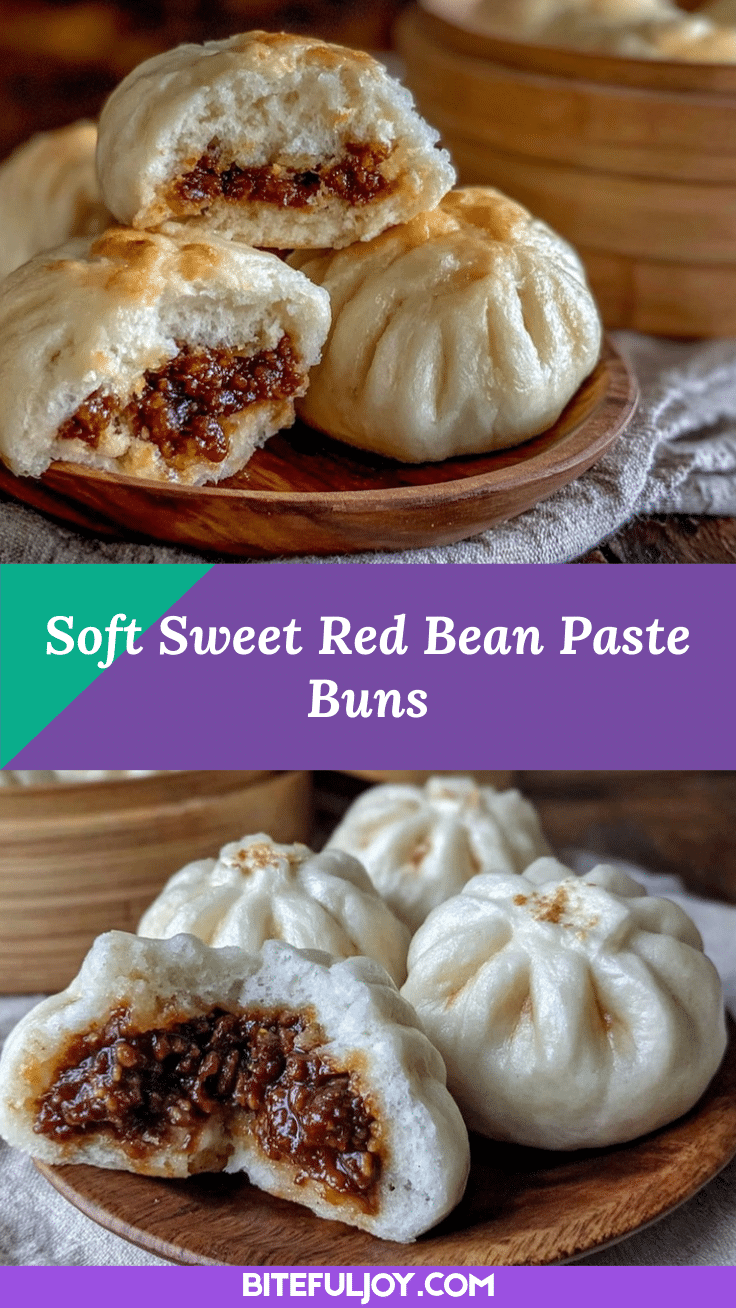 soft red bean paste buns recipe