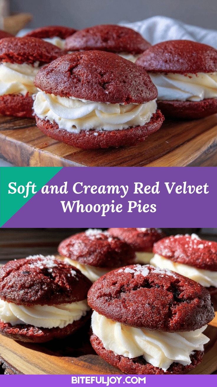 soft red velvet whoopie pies recipe