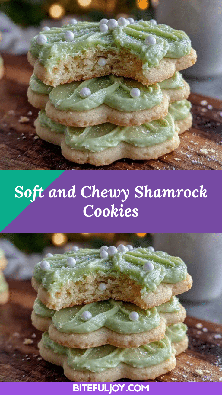 soft shamrock cookies recipe